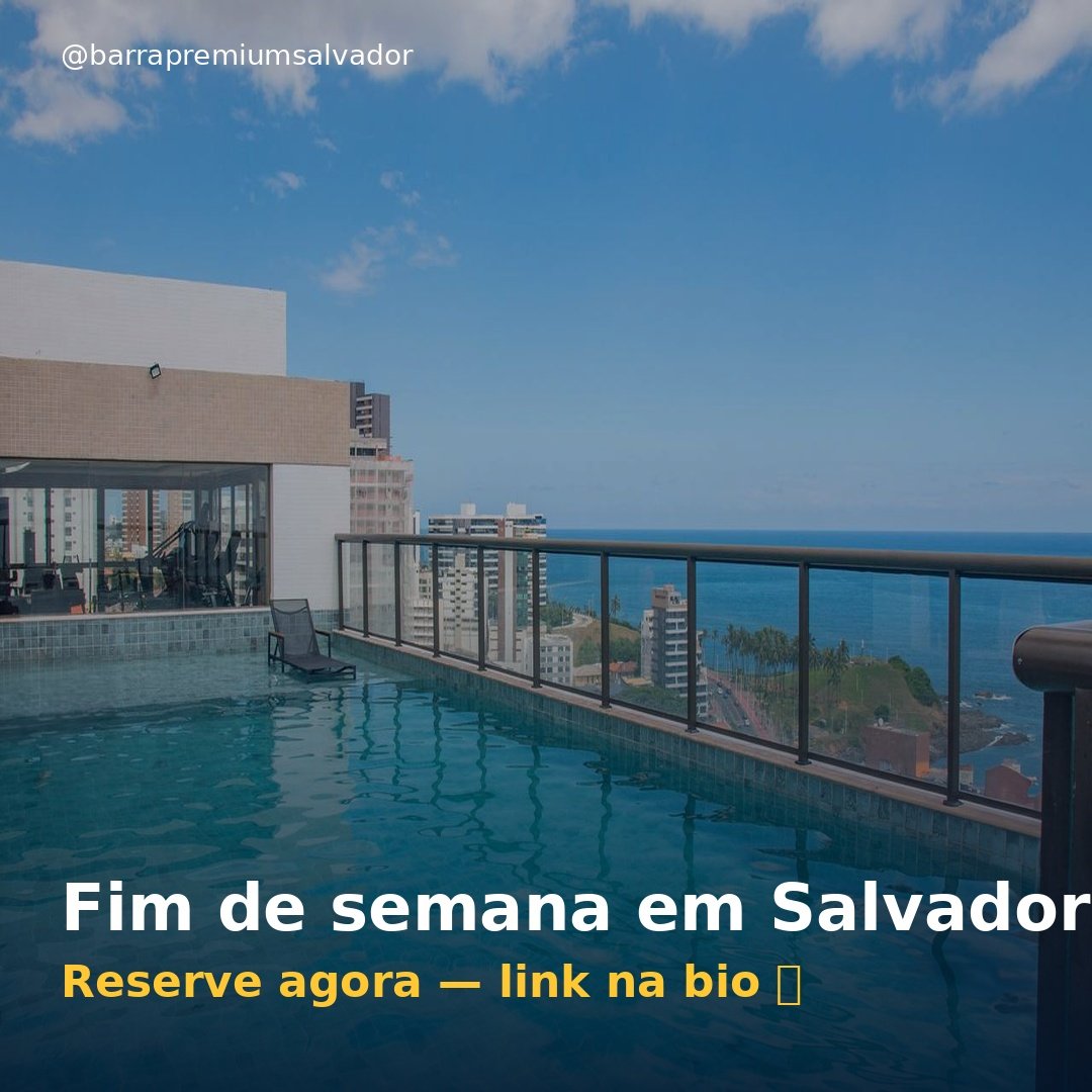 Casal no rooftop do Barra Premium Salvador